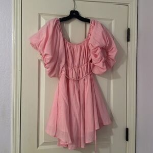 Pink Amabella Puff Dress from alter’d state